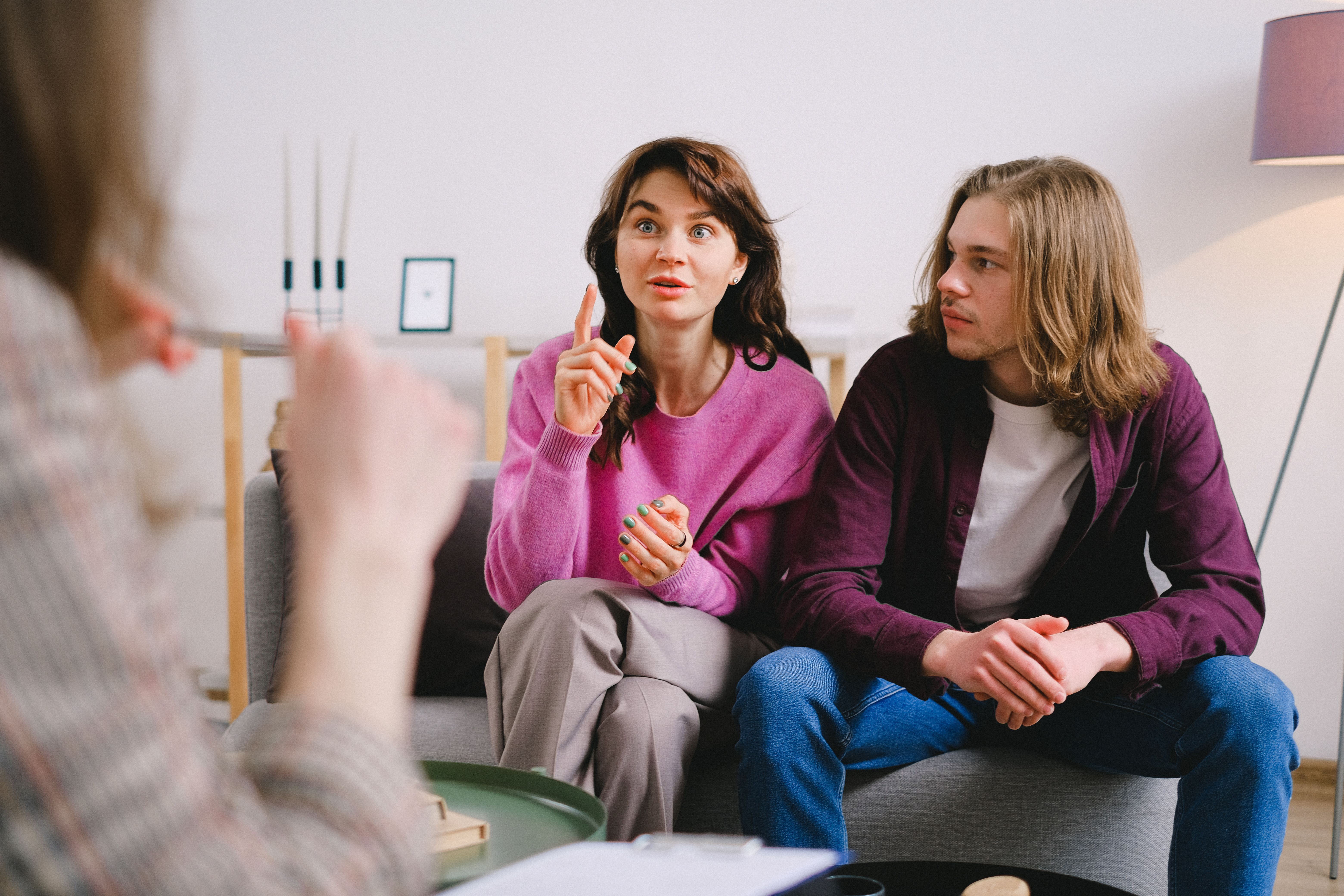 Couple reconnecting at the Fear to Love Intensive
